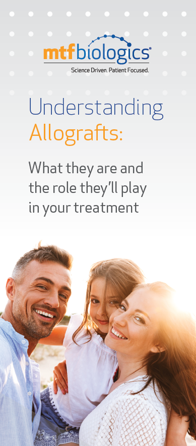 Understanding Allografts Brochure