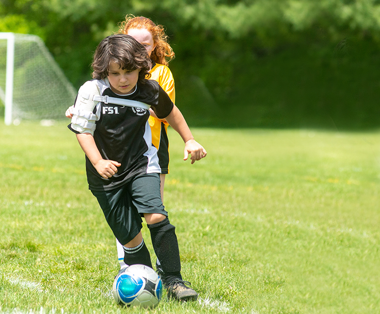 Dylan Plays Soccer