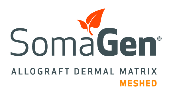 SomaGen® Meshed, Allograft Dermal Matrix